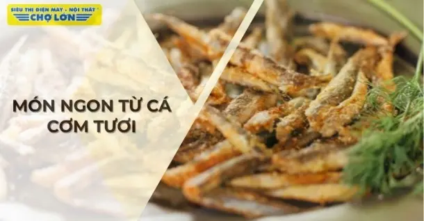 Cá cơm tươi làm món gì ngon? Gợi ý 10 món ăn cực hấp dẫn