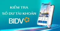Kiểm tra số dư t&agrave;i khoản BIDV nhanh ch&oacute;ng, tiện lợi