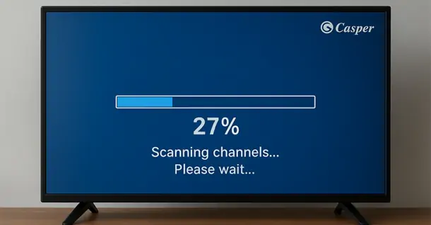 Dò kênh tivi Casper cực chuẩn: Xem truyền hình miễn phí chỉ với vài bước