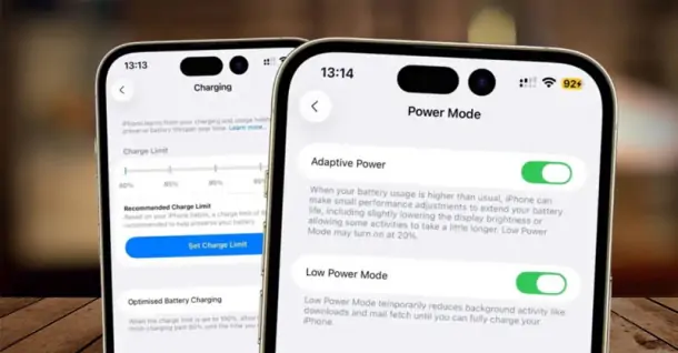 Cách bật Adaptive Power trên iPhone: Tự động tối ưu pin thông minh cho thiết bị