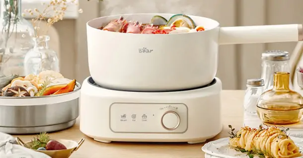 Hướng dẫn sử dụng nồi lẩu điện Bear an toàn và bền lâu