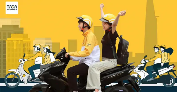 Cách đặt xe trên ứng dụng TADA đơn giản, nhanh chóng