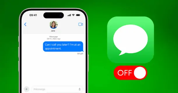 Cách tắt iMessage trên iPhone, iPad đơn giản và nhanh chóng