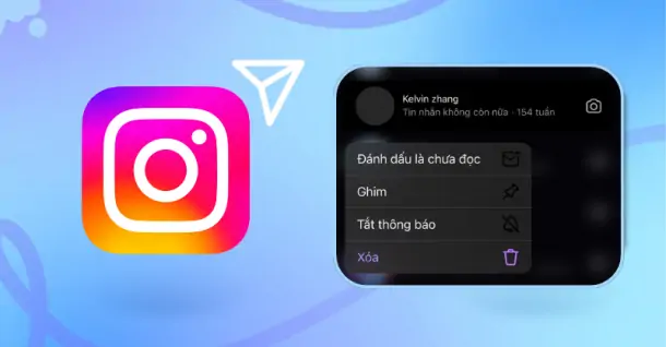 Cách xóa tin nhắn Instagram bằng điện thoại, máy tính nhanh chóng