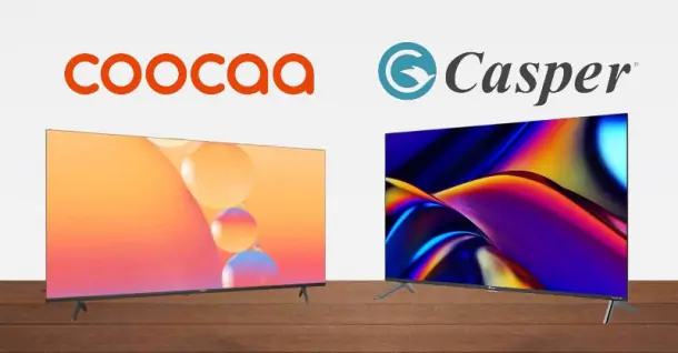 So sánh tivi Casper và Coocaa: Thiết kế, công nghệ, tính năng và mức giá