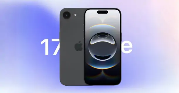 Lộ ảnh render iPhone 17e: Tạm biệt 