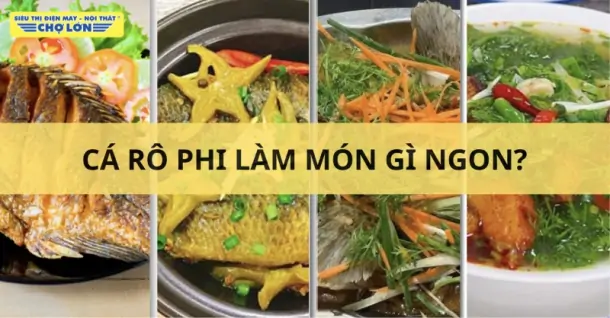 Cá rô phi làm món gì ngon? Tổng hợp 19 món ngon từ cá rô phi