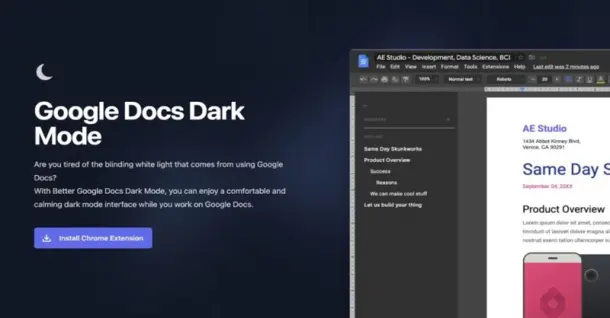 Cách bật Google Docs Dark Mode trên điện thoại và máy tính