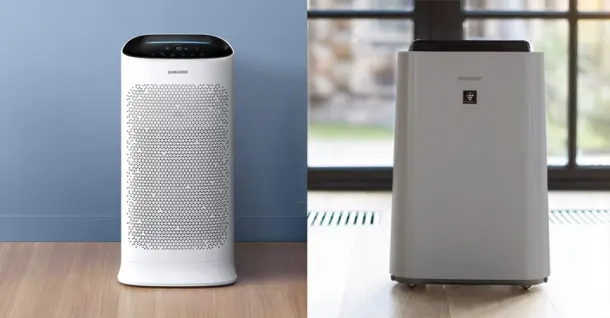 So sánh máy lọc không khí Samsung và Sharp: Lựa chọn nào thích hợp hơn?