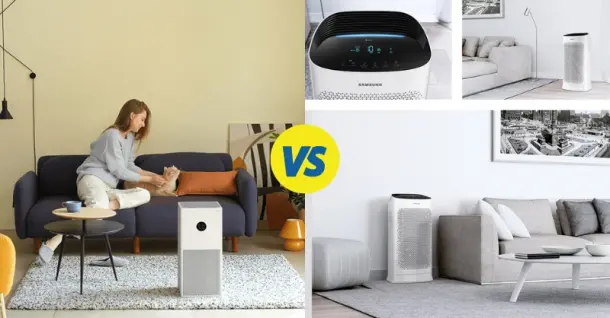 Máy lọc không khí Xiaomi và Samsung: Loại nào tốt hơn?
