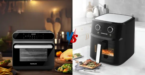 So sánh nồi chiên không dầu và nồi chiên hơi nước: Nên mua loại nào?