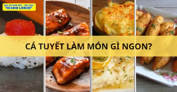 Cá tuyết làm món gì ngon? Tổng hợp 11+ Món ăn hấp dẫn từ cá tuyết