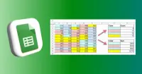 3 C&aacute;ch t&iacute;nh tổng theo m&agrave;u trong Google Sheets đơn giản, chi tiết