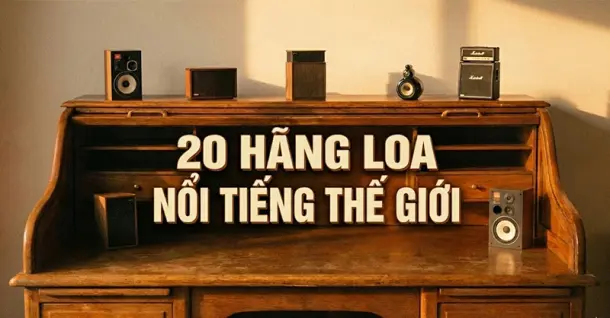 Top 20 các hãng loa nổi tiếng thế giới