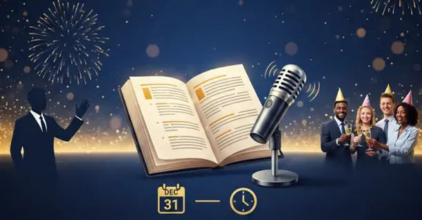 Mẫu kịch bản lời dẫn MC tiệc Tất niên cuối năm
