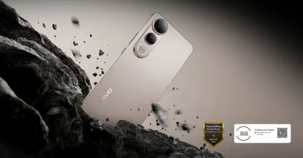 Độ bền Vivo V50 Lite đạt chuẩn quân đội MIL-STD-810H