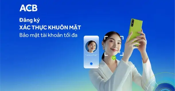 Hướng dẫn cách cập nhật sinh trắc học ACB trên app ACB ONE