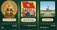 Lịch nghỉ Giỗ Tổ H&ugrave;ng Vương, 30/4 - 1/5, Quốc kh&aacute;nh 2/9 năm 2026 ch&iacute;nh thức