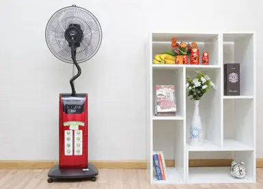 Nguy cơ đổ bệnh mùa nóng vì dùng quạt phun sương sai cách