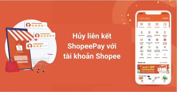 Hướng dẫn hủy liên kết ShopeePay với tài khoản Shopee