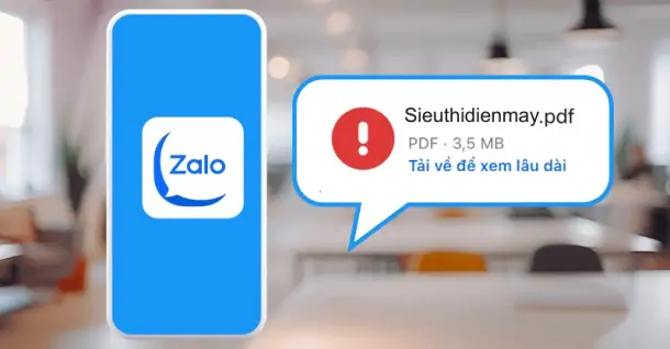 Nguyên nhân và cách khắc phục lỗi không tải được file Zalo trên điện thoại