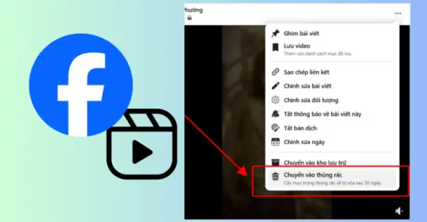 Cách xóa video đã đăng trên Facebook bằng điện thoại, máy tính đơn giản