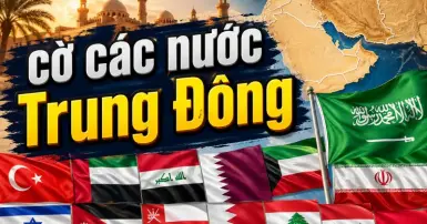 Top 17 cờ các nước Trung Đông: Khám phá ý nghĩa chi tiết