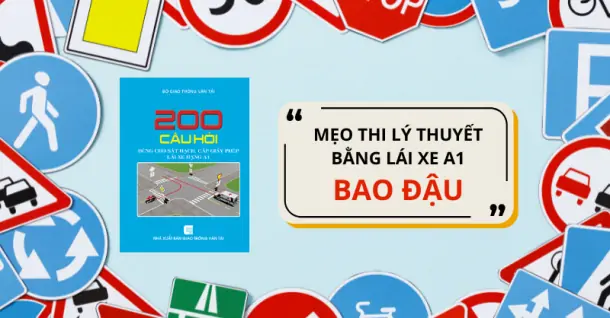 Mẹo thi bằng lái xe A1 chính xác, dễ nhớ đạt điểm cao