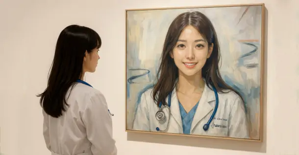 Cách tạo ảnh ngắm tranh trong bảo tàng đu trend Tiktok