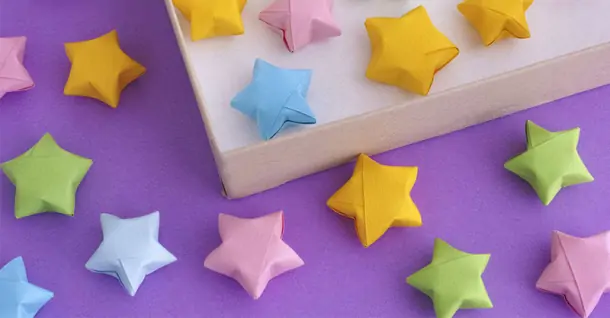 Cách gấp ngôi sao bằng giấy đơn giản, siêu dễ