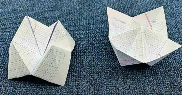 Cách gấp Đông Tây Nam Bắc cực đơn giản ai cũng làm được