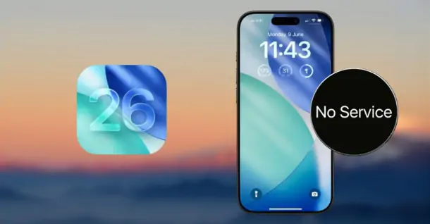 Lỗi iOS 26 mất sóng: Nguyên nhân và cách khắc phục hiệu quả