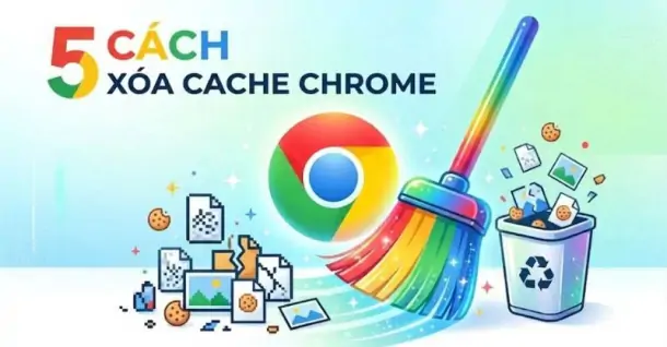 Tổng hợp 5 cách xóa cache Chrome cực đơn giản