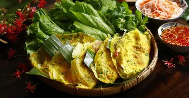 Cách làm bánh xèo miền Bắc, Trung, Nam ngon chuẩn vị