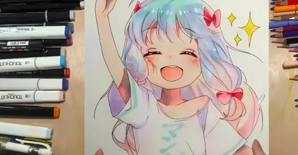 Hướng dẫn vẽ tranh Anime nam, nữ đơn giản dành cho người mới