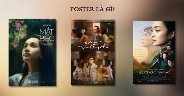 Poster là gì? Phân biệt Poster với Banner và Standee