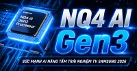 Bộ xử l&yacute; NQ4 Gen3 l&agrave; g&igrave;? Kh&aacute;m ph&aacute; sức mạnh AI đằng sau c&aacute;c d&ograve;ng TV Samsung Vision AI 2026