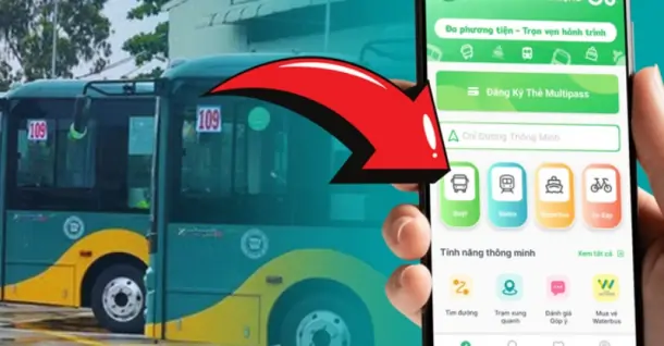 Cách theo dõi thời gian thực của xe buýt bằng app MultiGo