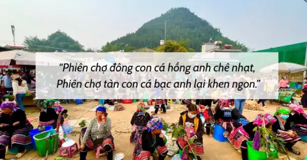 Trend phiên chợ đông là gì? 30 câu đu trend phiên chợ đông cực hay