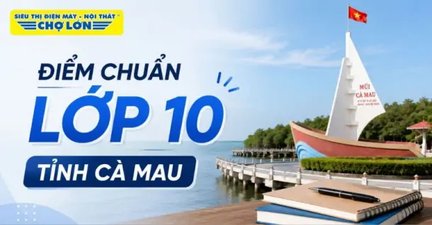 Điểm chuẩn lớp 10 tỉnh Cà Mau MỚI NHẤT và cách tra điểm thi 2026