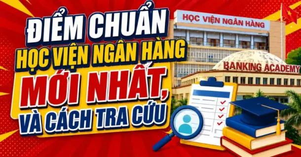 Điểm chuẩn Học viện Ngân hàng (BAV) năm 2026 và cách tra cứu