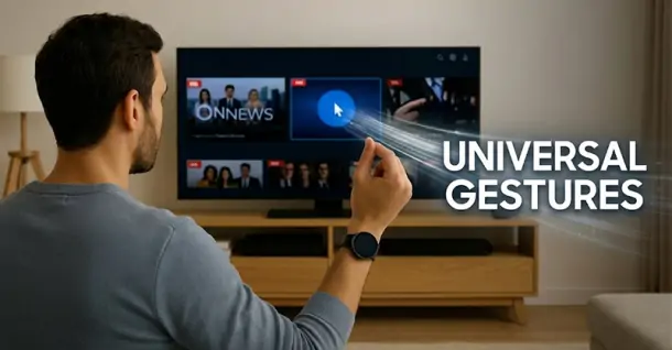 Cách điều khiển tivi Samsung bằng Galaxy Watch (Universal Gestures)