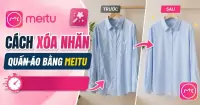C&aacute;ch x&oacute;a nhăn quần &aacute;o bằng Meitu chỉ với 4 bước