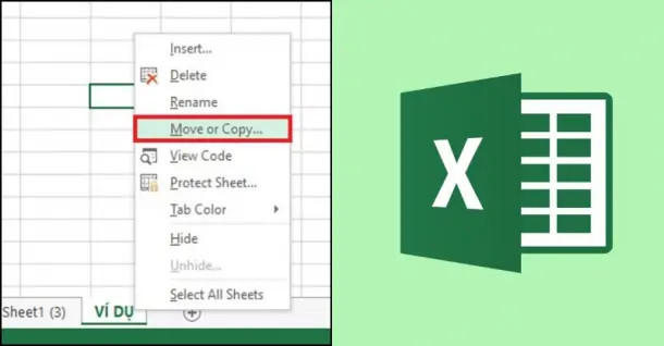 Hướng dẫn copy và di chuyển giữa các sheet trong Excel