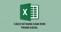 H&agrave;m ROW trong Excel: lấy số thứ tự h&agrave;ng của &ocirc; tham chiếu