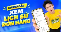 Hướng dẫn c&aacute;ch xem lịch sử đơn h&agrave;ng tr&ecirc;n App Chợ Lớn chi tiết từ A đến Z