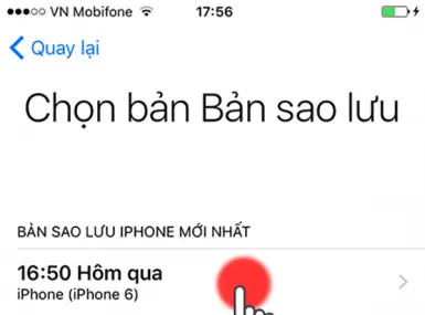 Làm thế nào để khôi phục dữ liêu từ iCloud sau khi đổi sau khi đổi iPhone mới?