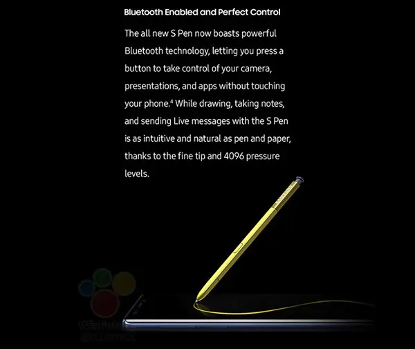 Loạt ảnh giới thiệu tính năng mới trên Galaxy Note 9 bị lộ trước ngày ra mắt