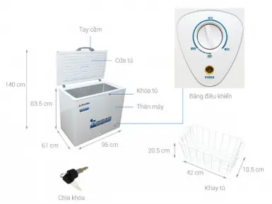 Tủ đông Alaska sản xuất ở đâu? Có tốt và bền không