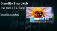 Ưu điểm của giao diện Smart Hub tr&ecirc;n c&aacute;c mẫu Smart tivi Samsung